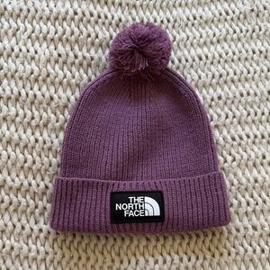 The North Face Lavender Knit Beanie